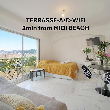 Studio Lumineux 200 M Des Plages A0B192 Cannes Eksteriør billede